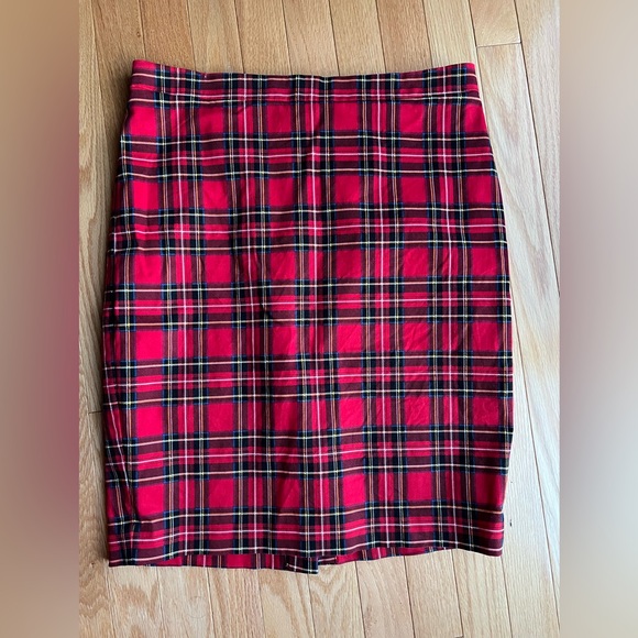 J. Crew Dresses & Skirts - J. Crew Tartan Plaid Pencil Skirt